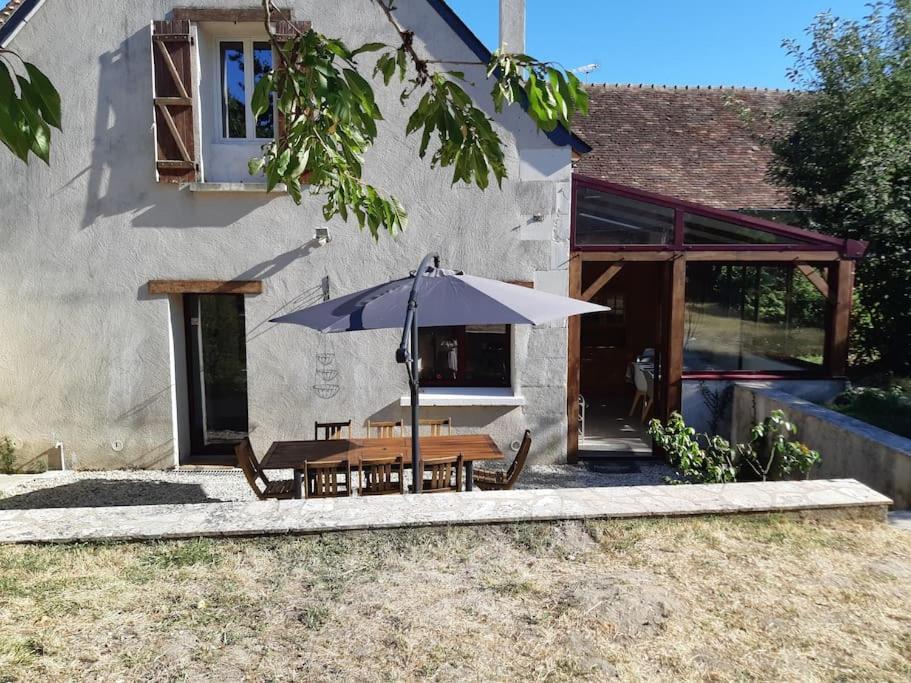 Maison Village 4 Chambres 30 Minutes Du Zoo De Beauval Saint-Cyran-du-Jambot 외부 사진